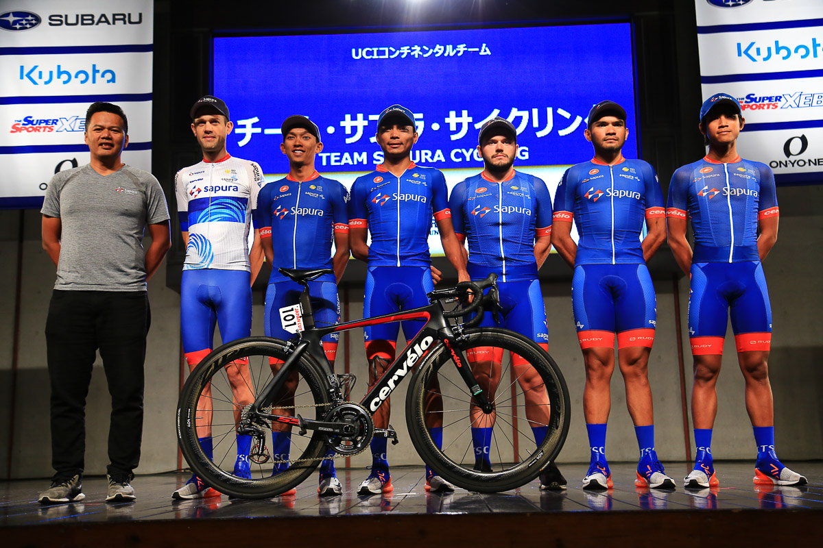 UCIアジアランキング上位を争うチーム・サプラ・サイクリング