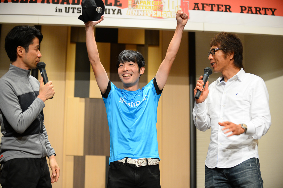 栗村修氏と今中大介氏のトークショーのネタは全日本チャンピオンの入部正太朗