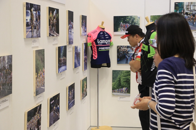 昨年のジャパンカップミュージアムに用意されたミニ写真展「ジャパンカップの軌跡」
